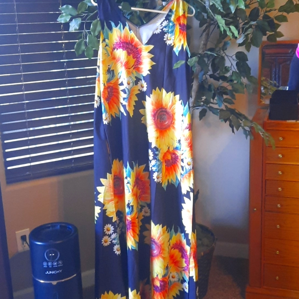 Sunflower Flowy Maxi